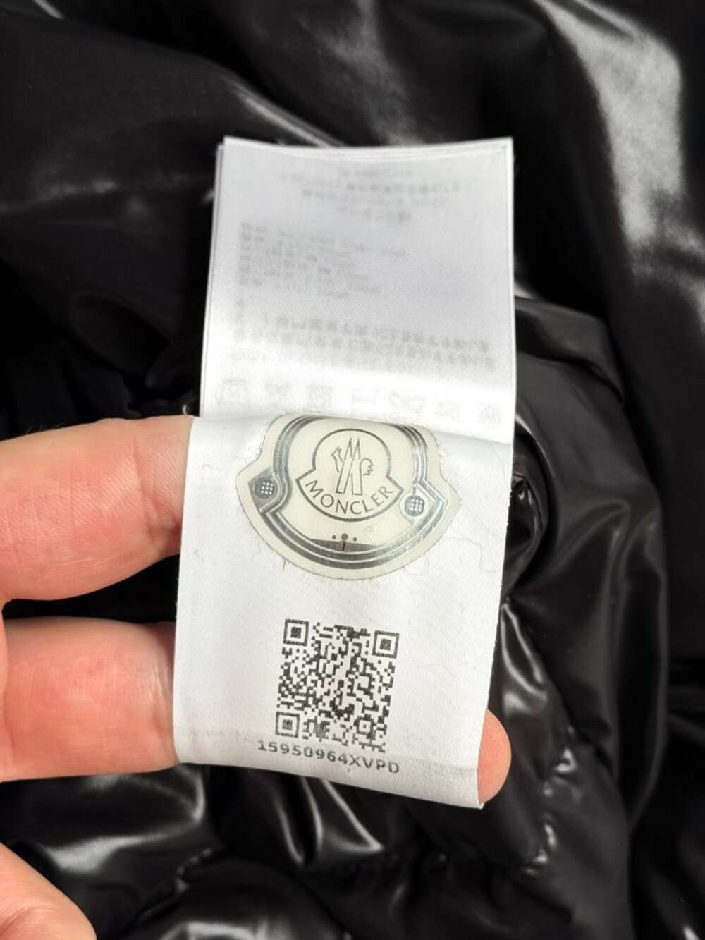 Moncler Black Perouges Quilted Light Down Bomber Jacket - Picture 12 of 15